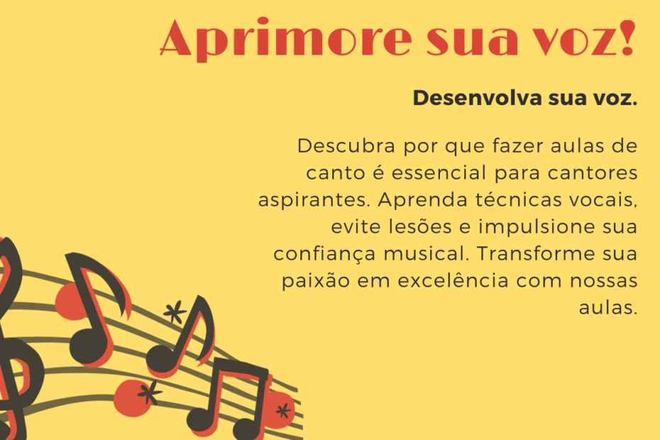 Desenvolva Sua Voz: A Importância das Aulas de Canto para Cantores Aspirantes